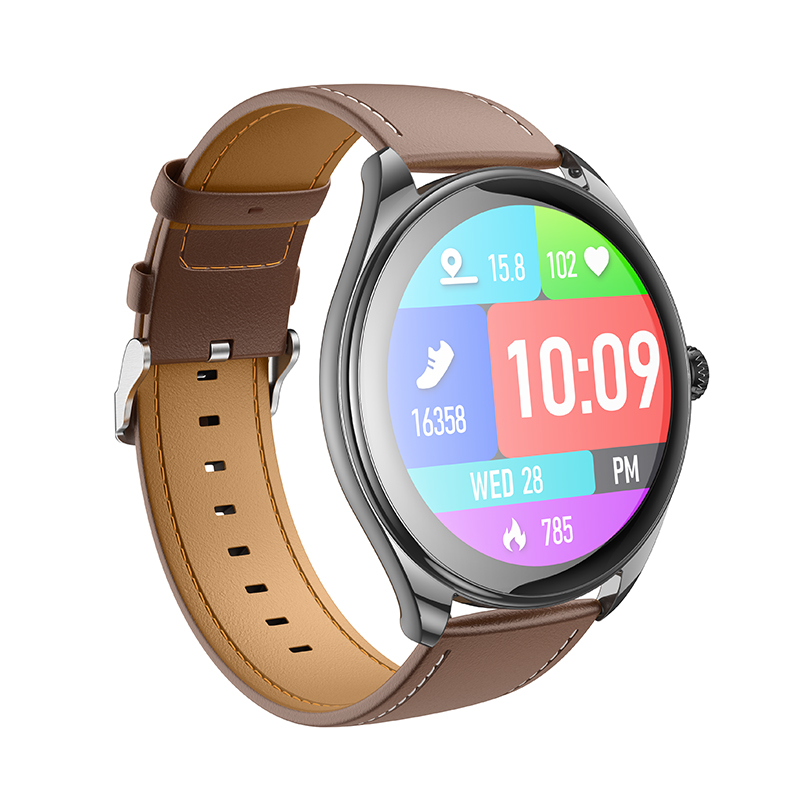 Смарт-годинник HOCO Y22 AMOLED 36mm. 200 mAh. IP67  Black