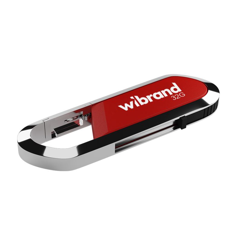 Флеш-накопичувач Wibrand USB 2.0 Aligator 32Gb Dark Red