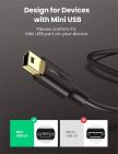 Кабель UGREEN USB 2.0 A Male to Mini 5 Pin Male Cable 1.5m (Black)