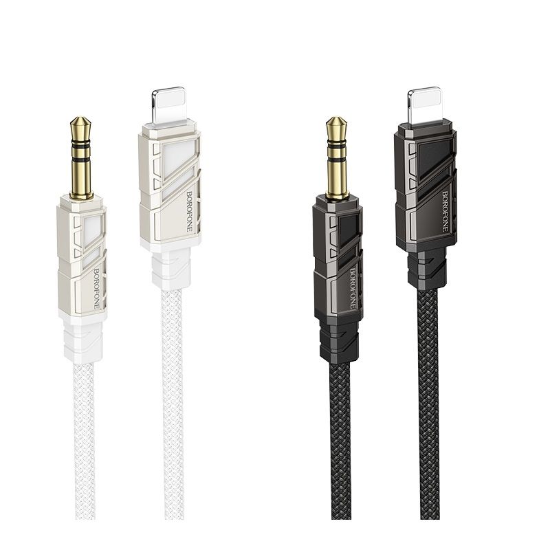 Аудіокабель BOROFONE BL22 Dignity digital audio conversion cable iP Black