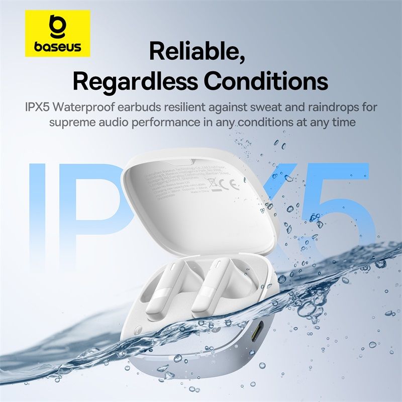Бездротові навушники Baseus Bowie E20 True Wireless Earphones Stellar White