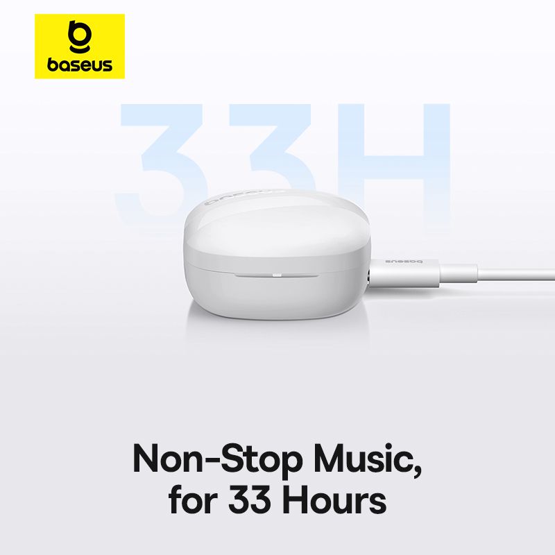 Бездротові навушники Baseus Bowie E20 True Wireless Earphones Stellar White