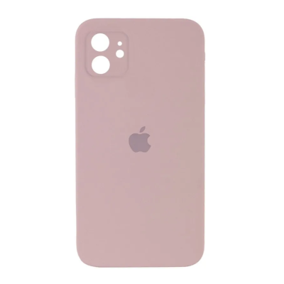 Чохол для смартфона Silicone Full Case AA Camera Protect for Apple iPhone 11 15,Pink Sand