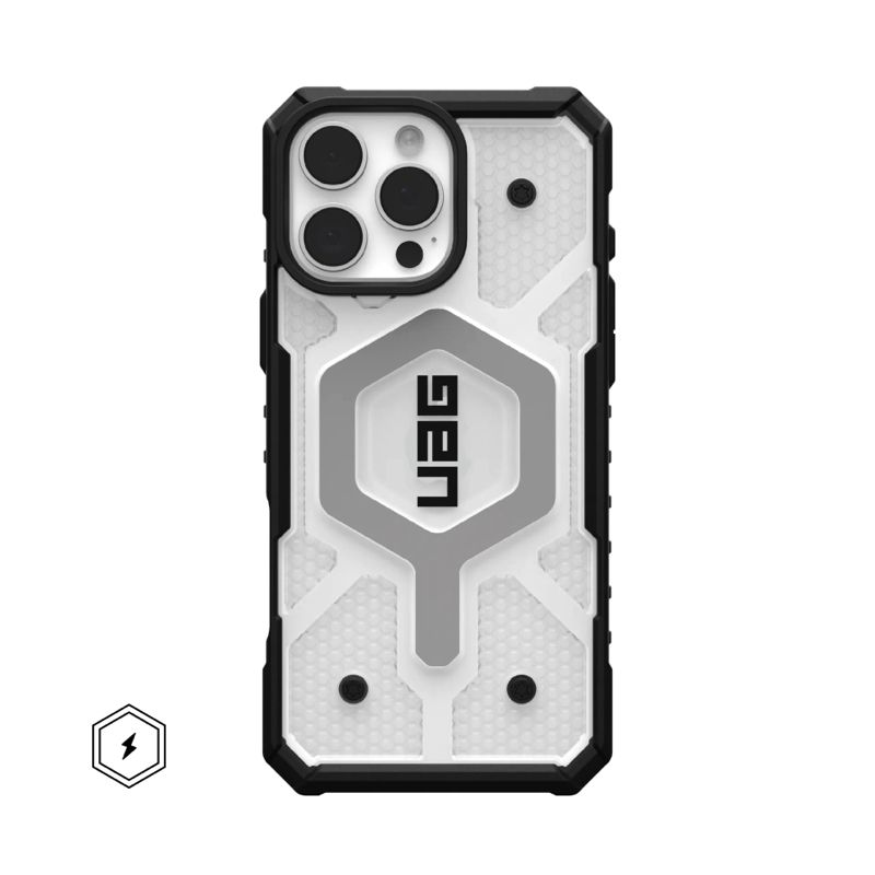 Чохол для смартфона UAG AAA Pathfinder Mag Clear for Apple iPhone 15 Pro Max Grey