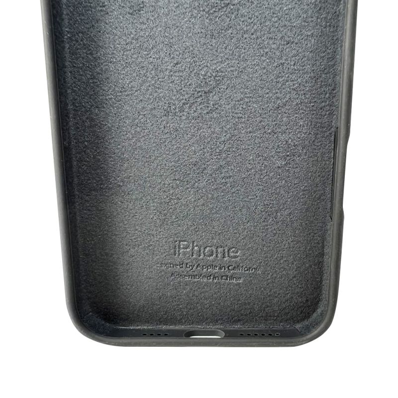 Чохол для смартфона Silicone Full Case AA Camera Protect for Apple iPhone 16 Pro 12,Dark Grey
