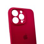 Чохол для смартфона Silicone Full Case AA Camera Protect for Apple iPhone 16 Pro 35,Maroon