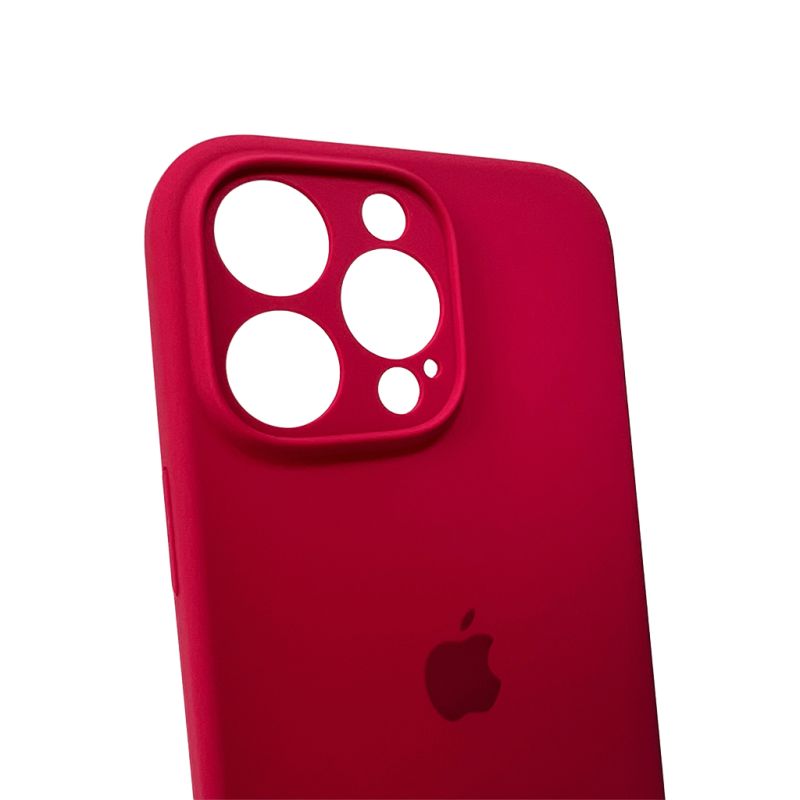 Чохол для смартфона Silicone Full Case AA Camera Protect for Apple iPhone 16 Pro 35,Maroon