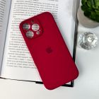 Чохол для смартфона Silicone Full Case AA Camera Protect for Apple iPhone 16 Pro 35,Maroon