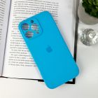 Чохол для смартфона Silicone Full Case AA Camera Protect for Apple iPhone 16 Pro Max 44,Light Blue