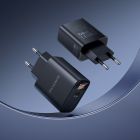 Мережевий зарядний пристрій BOROFONE BA97A Ilustre single-port PD30W charger with digital display (EU) Black