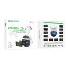 Бездротові навушники BOROFONE BW87 Mist true wireless BT headset with touch screen White