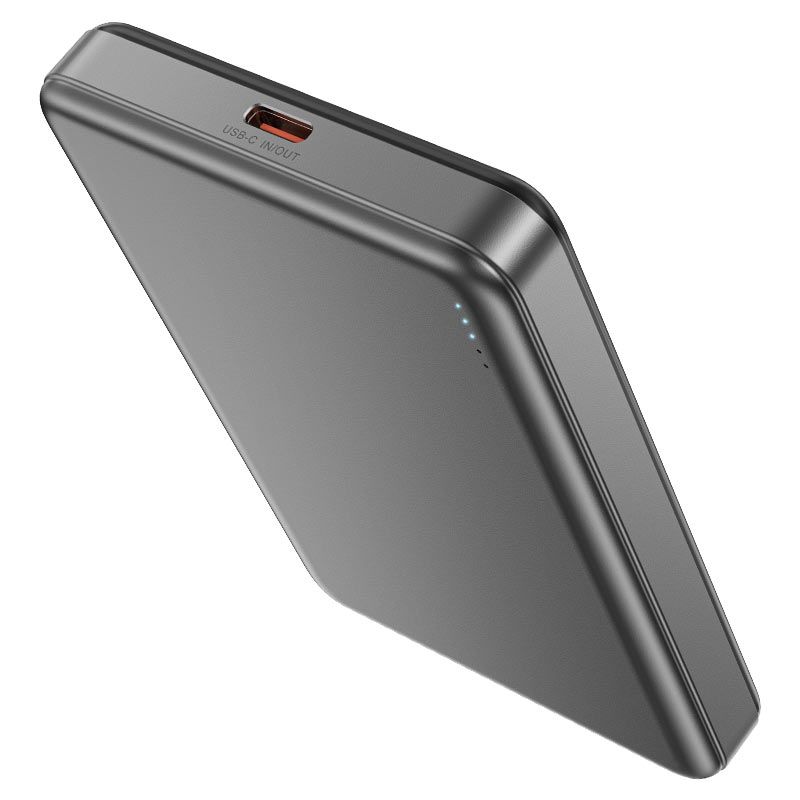 Зовнішній акумулятор ACEFAST M12 PD20W ultra-thin magnetic wireless charging power bank 10000mAh, Black