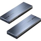 Сплітер Vention 4K 1x8 HDMI Splitter Black Aluminum Alloy Type EU Standard