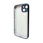 Чохол для смартфона AG Glass Sapphire Frame MagSafe Logo for Apple iPhone 14 Gun Grey