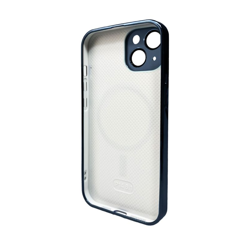 Чохол для смартфона AG Glass Sapphire Frame MagSafe Logo for Apple iPhone 14 Gun Grey