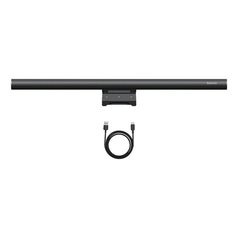 Лампа для монітора Baseus i-wok2 Series  USB Asymmetric Light Source Screen Hanging Light (Youth) Black