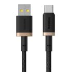Кабель Baseus Dura Series Fast Charging Cable USB to Type-C 60W 2m Gold+Black