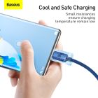 Кабель Baseus Crystal Shine Series Fast Charging Data Cable USB to Type-C 100W 2m Blue