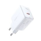 Мережевий зарядний пристрій ACEFAST A1 PD20W single USB-C charger White