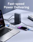 USB-хаб Baseus UnionJoy 17-Port Triple-Display  Docking Station Space Grey（USB-C to HDMI4K@60Hz*2+DP4K@60Hz*1+USB3.0*3+USB-C3.0*2+USB2.0*2+PD*1+PC*1+
