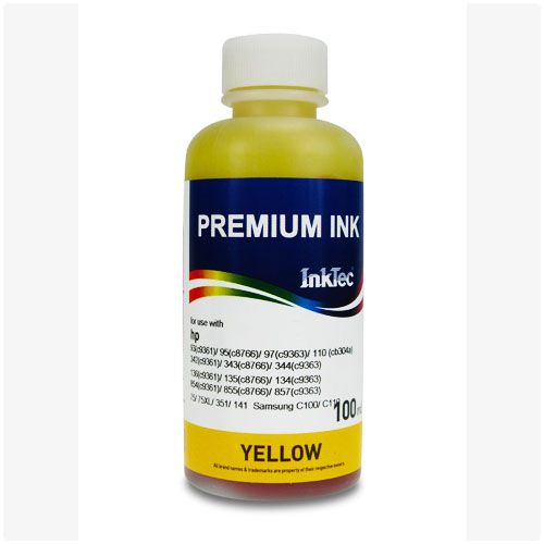 Чорнило HP №134/135 Yellow (H6066-100MY) 100ml InkTec