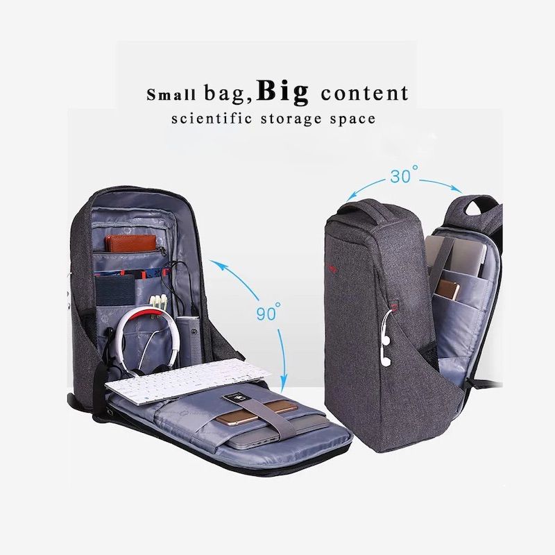 Рюкзак Tigernu T-B3237U 16" Grey