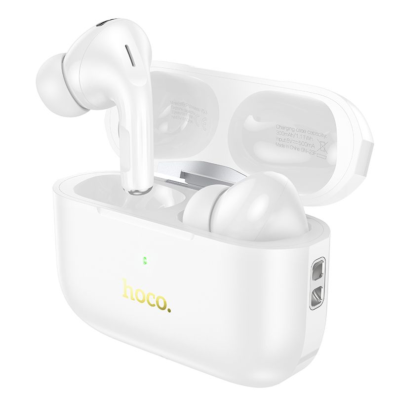 Бездротові навушники HOCO EW56 Plus Generoso true wireless ANC noise reduction BT headset White