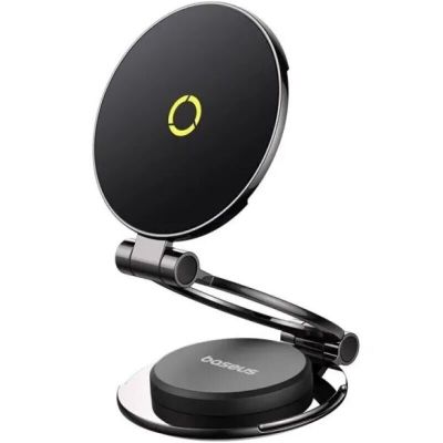 Автотримач для телефона Baseus MagPro Series II Magnetic Car Mount Stick-on Version Cosmic Black