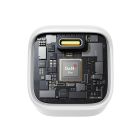 Мережевий зарядний пристрій Baseus PicoGo GaN Fast Charger 1C 45W EU Moon White