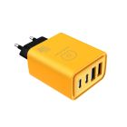 Мережевий зарядний пристрій WUW-C212 48W Charger 2 USB C +  2 USB C yellow
