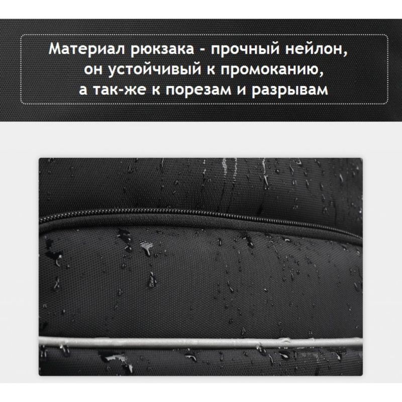 Рюкзак Tigernu T-B3319 15.6" Silver grey