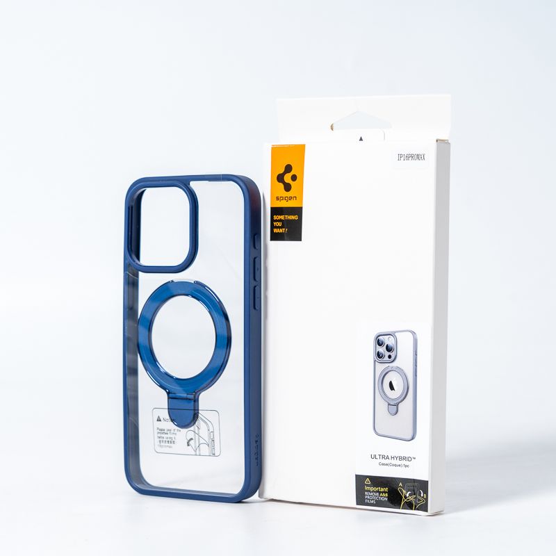 Чохол для смартфона Spigen AAA Magnetic Ring for Apple iPhone 13 Pro Blue