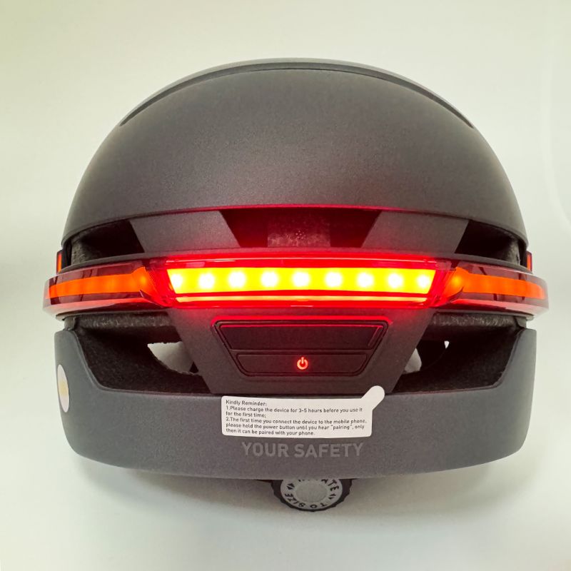 Захисний шолом Livall BH51M NEO (L) Black (57-61см), акустика, мікрофон, сигнали поворотів та стопів, додаток, пульт BR80, Bluetooth