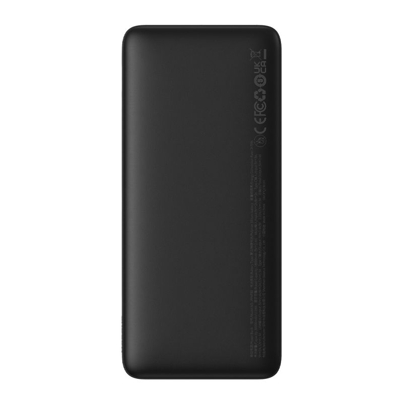 Зовнішній акумулятор Baseus Airpow Fast Charge Power Bank 30000mAh 20W Black