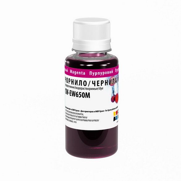 Чорнило EPSON Stylus Photo R270 Magenta (CW-EW650M01) 100ml ColorWay