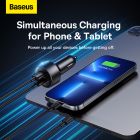Автомобільний зарядний пристрій Baseus High Efficiency Pro 1-for-2 Car Cigarette Lighter 30W Cosmic Black