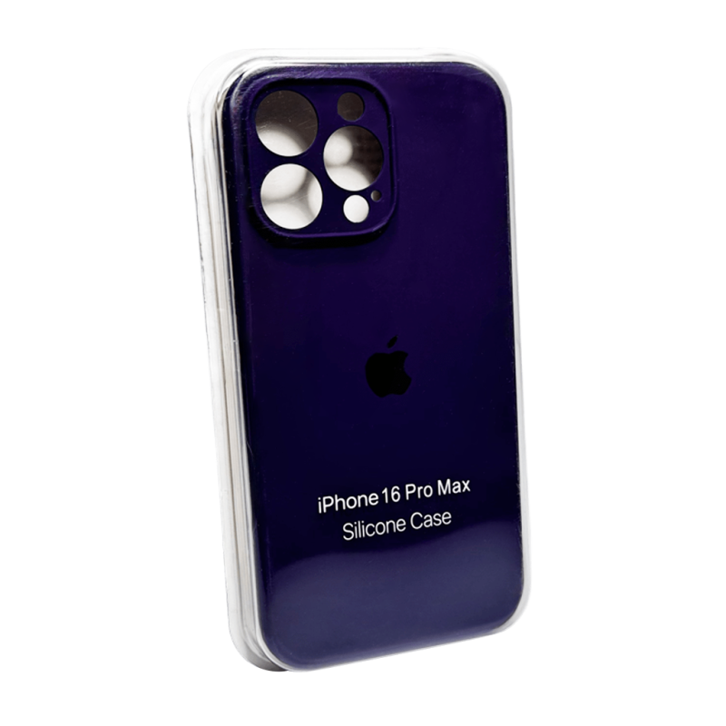 Чохол для смартфона Silicone Full Case AA Camera Protect for Apple iPhone 16 Pro 59,Berry Purple