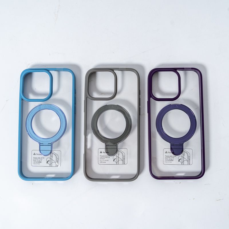 Чохол для смартфона Spigen AAA Magnetic Ring for Apple iPhone 15 Pro Grey