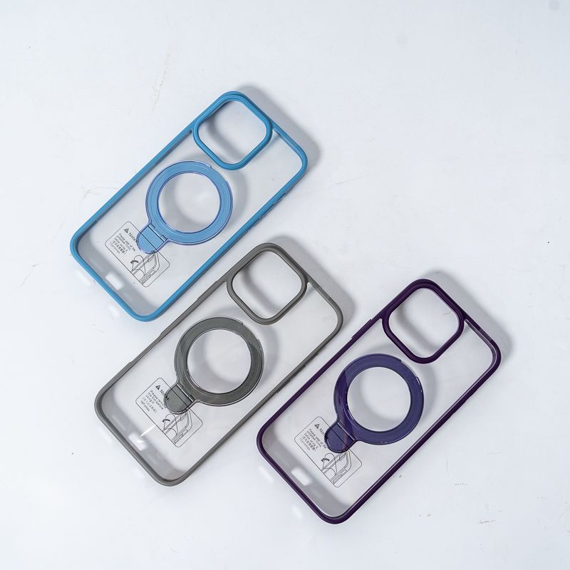 Чохол для смартфона Spigen AAA Magnetic Ring for Apple iPhone 15 Pro Grey