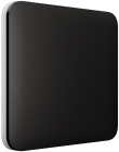 Вимикач Ajax LightSwitch 1-клавішний Black