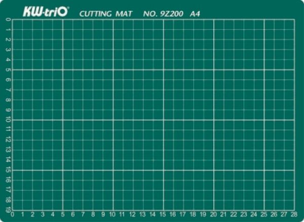 Килимок А4 для ручного роликового ножа KW-Trio 03803