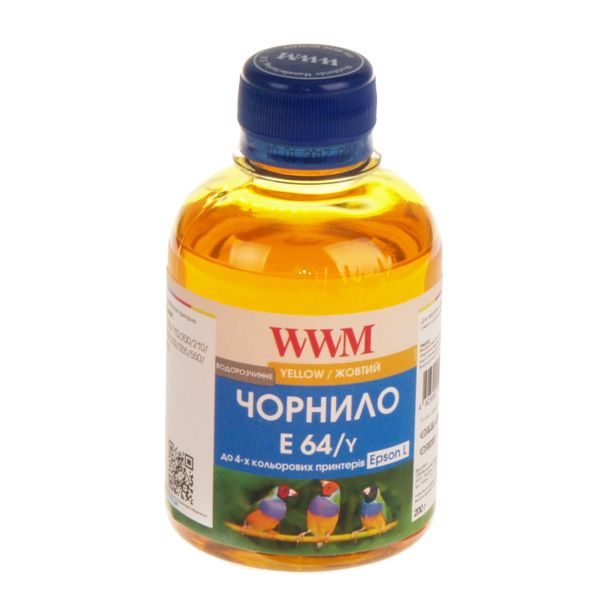 Чорнило EPSON L110 Yellow (E64/Y) 200g WWM