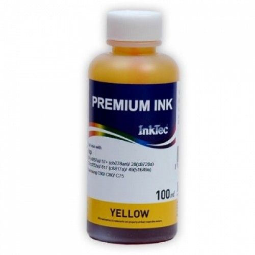 Чорнило HP №22/28/57 Yellow (H0006-100MY) 100ml InkTec