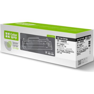 Картридж ColorWay для HP LJ 1100 (C4092A)/Canon EP-22 (CW-H4092N/CW-H4092M)