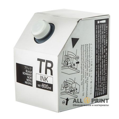 Фарба Riso TR чорна, Graffitti