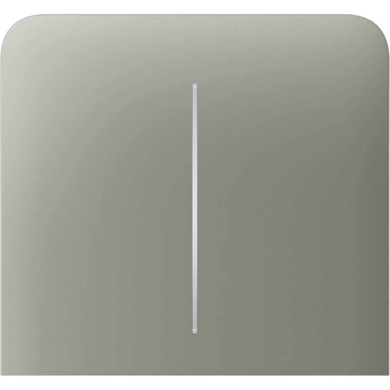Бічна кнопка для двоклавішного вимикача Ajax SideButton (2-gang) vertical Olive