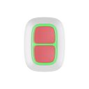 Бездротова екстрена кнопка Ajax DoubleButton White