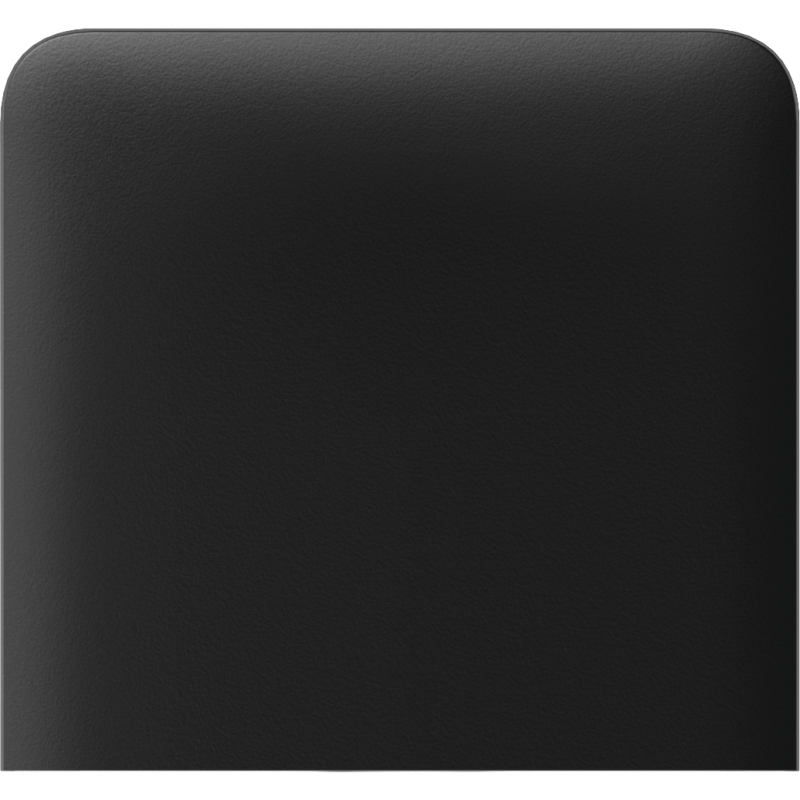 Бічна кнопка для одноклавішного вимикача Ajax SideButton (1-gang) vertical Black