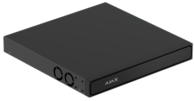 Мережевий відеореєстратор Ajax NVR H2D8PAC (16-ch) Black (140914.122.BL1)