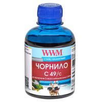 Чорнило CANON GI-490 Cyan (C49/C) 200g WWM